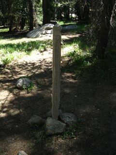 Horse Canyon Trail Junction, Summit City Creek